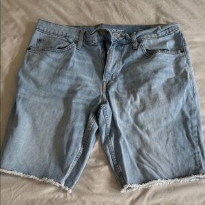 Original Use Light Blue Jean Cutoff Shorts